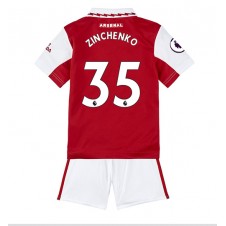 Arsenal Oleksandr Zinchenko #35 Hjemmedraktsett Barn 2022-23 Kortermet (+ korte bukser)